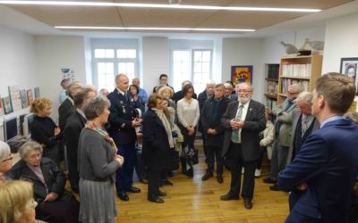 Émouvant hommage à Yvette RESNICK-WEISBECKER le 27 mars 2018 à la maison d’enfants de Han-sur-Seille