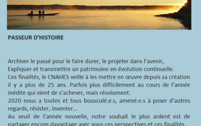 Le CNAHES  Passeur d’Histoire Vœux 2021