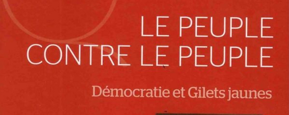 Ouvrage d’actualité : « Le peuple contre le peuple » de Jacques Beauchard