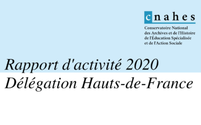 Rapport d’activité 2020 de la Délégation Régionale