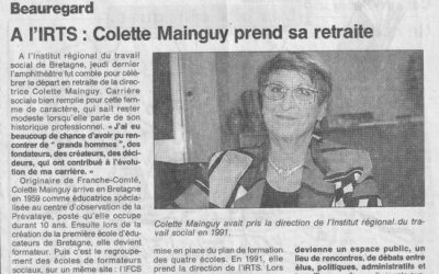 Colette Mainguy Formatrice École Charles le Goffic Rennes