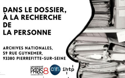 6 et 7 décembre 2023 Dans le dossier à la recherche de la personne