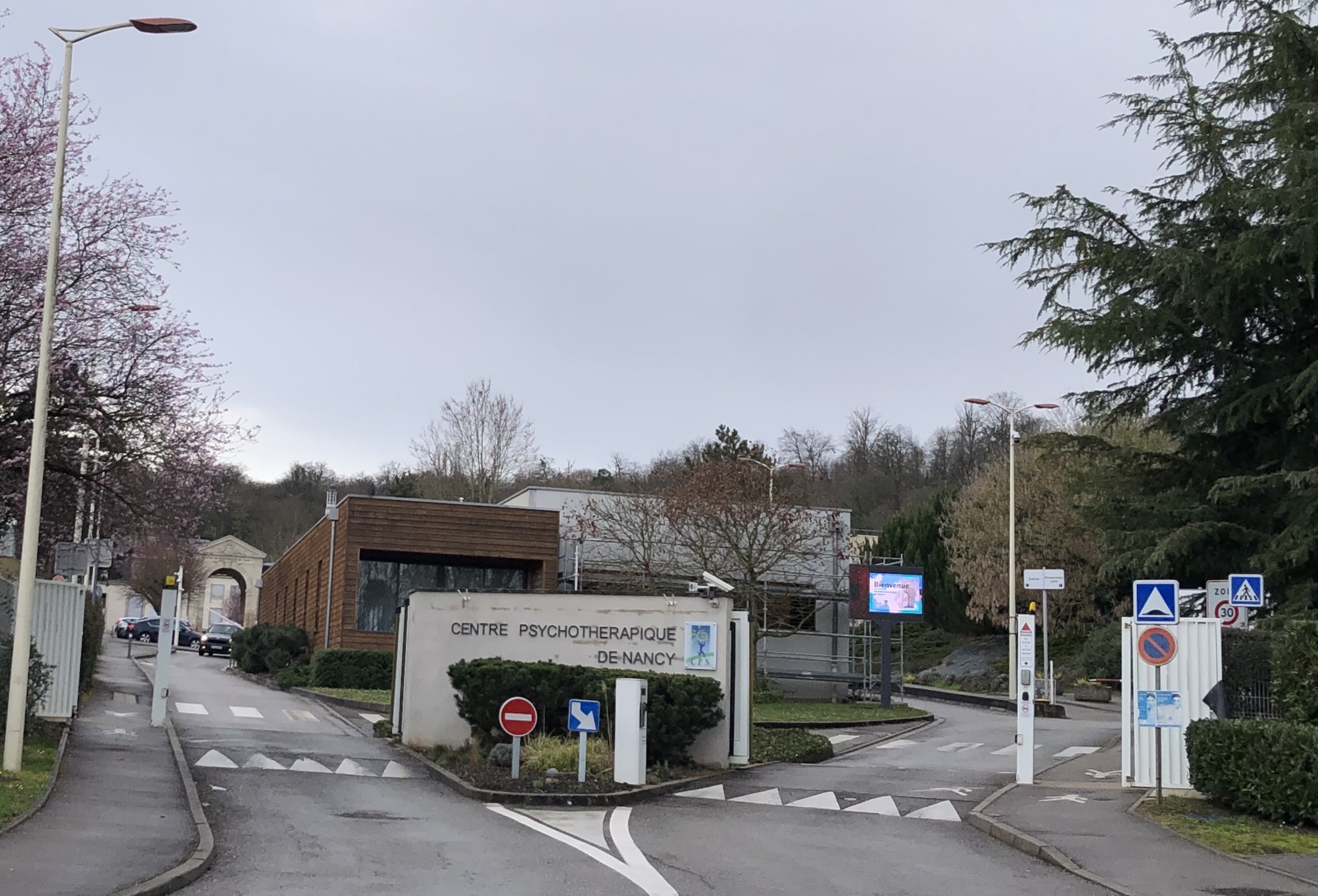 Entrée du CPN de Laxou (2 février 2024) crédit photo JBergeret