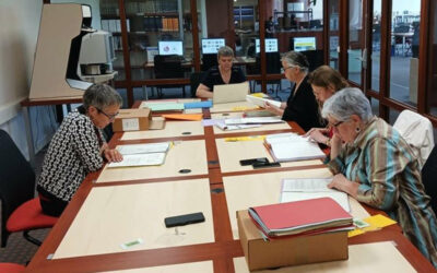 Juillet travail aux AD 49 pour préparer les 80 ans de l’ASEA 49 en 2026