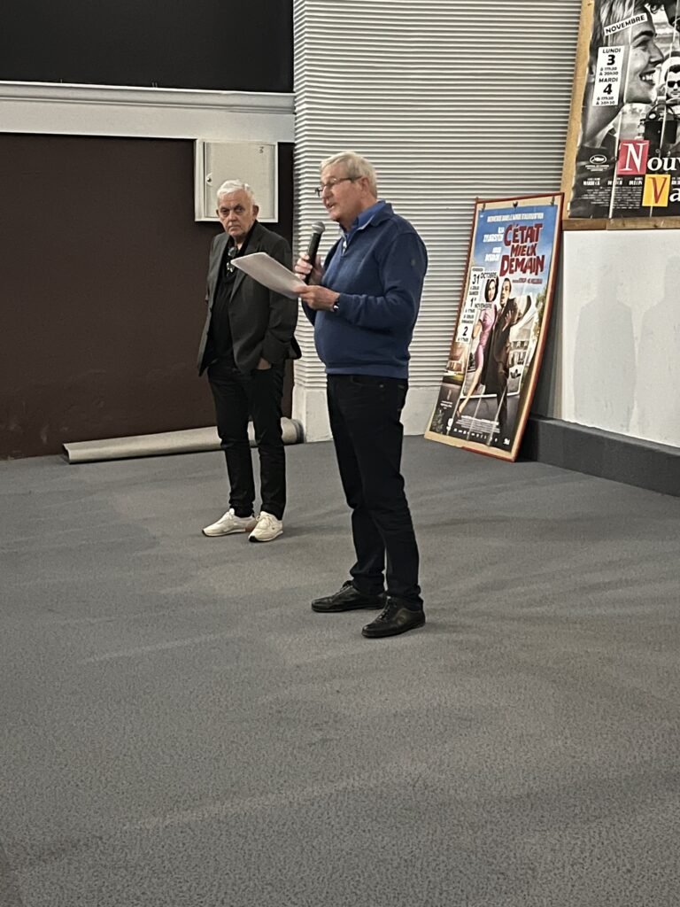 16 octobre 2025 à Joeuf : Claudie TRECZIACK Pdt Marche et Rêve & Jacques BERGERET CNAHES