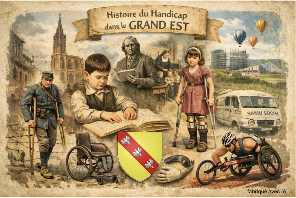 CNAHES Grand Est Histoire du handiap dans le Grand Est