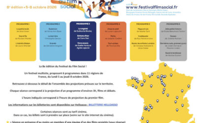 Festival du Film Social, 5 au 8 octobre, 8ème édition :  informations